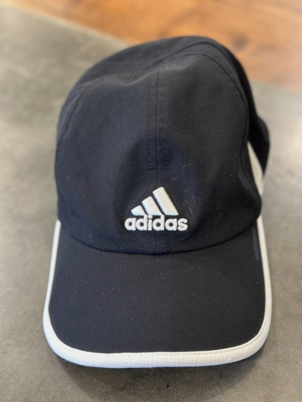 Adidas Women's Adizero Climacool Adjustable Hat Cap Black & White Golf Tennis